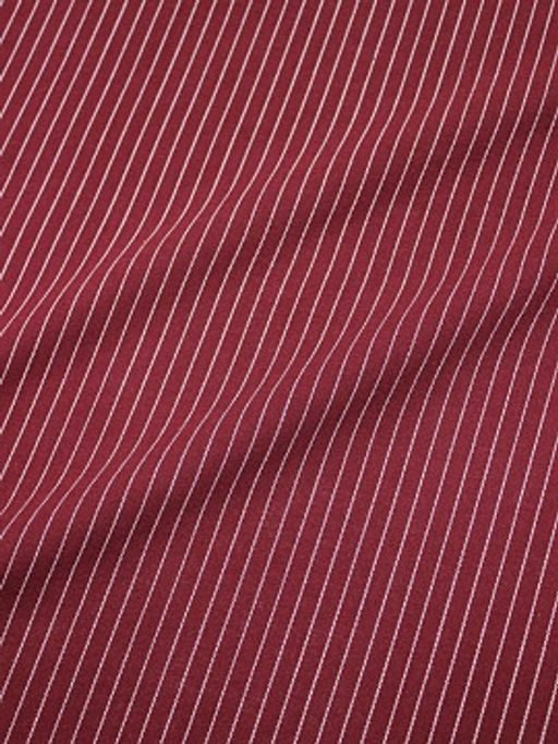 Пестрядь Средняя полоска на бордово-вишневом, ш.1.4м, хлопок-95%, п/э-5%, 140гр/м.кв