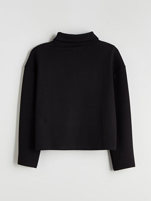 K?z ?ocuk Polo Yaka Soft Touch Sweatshirt