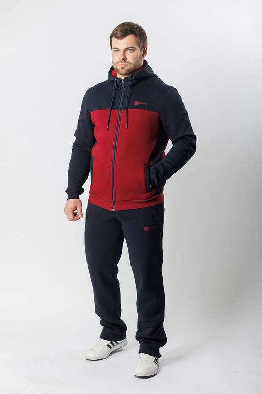 С НАЧЕСОМ утепленный спортивный костюм Футер 3-х нитка