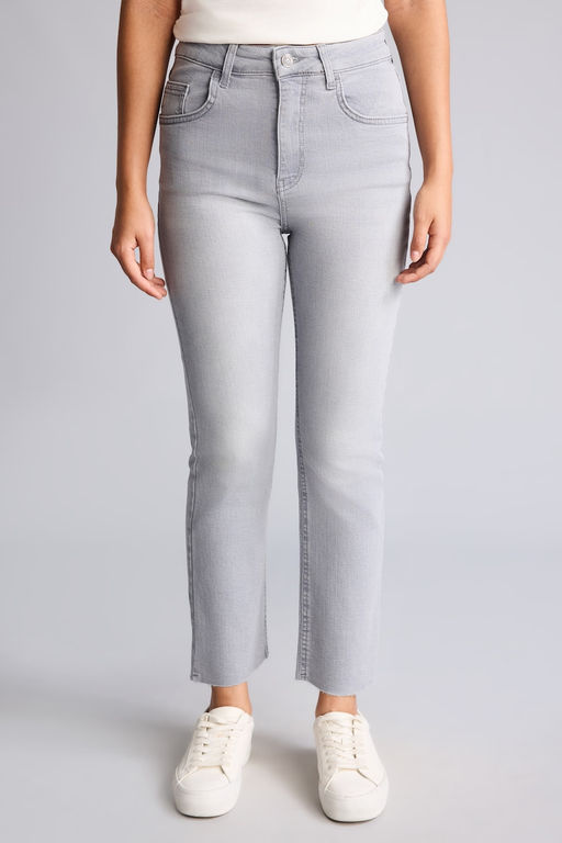 Y_ksek Bel Crop Kesim Jean Pantolon - Defacto фото 3