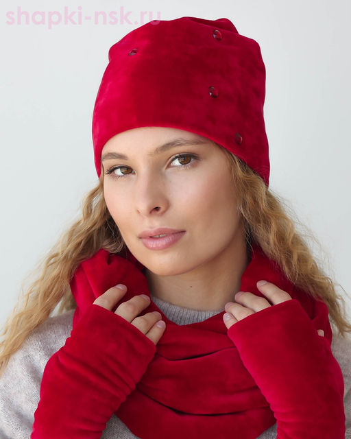 62/04-2 Колпак женский флис (54-57)