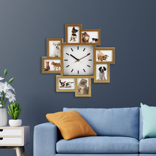 Часы - фоторамка настенные / R8268B /уп 12/ - Галеонтрейд фото 6