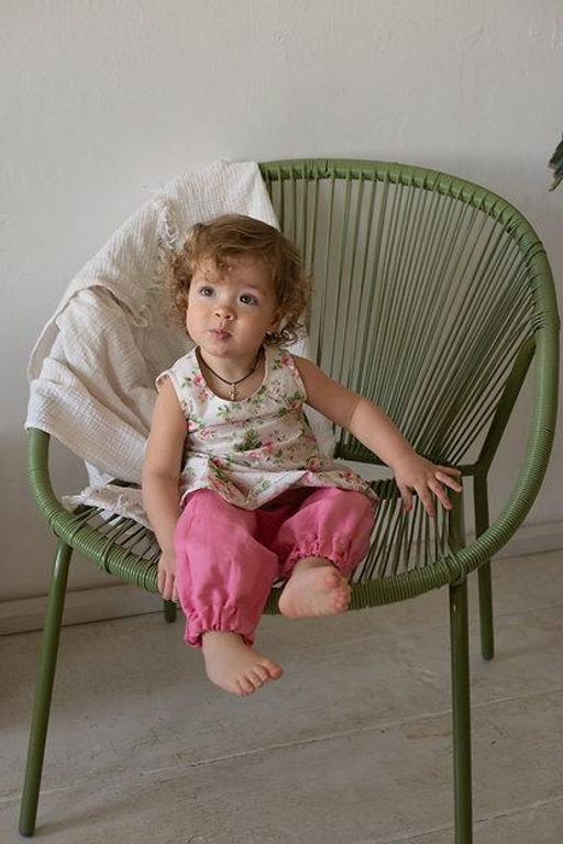 Л 21-20 бриджи и блуза для девочки "ELF" розовый