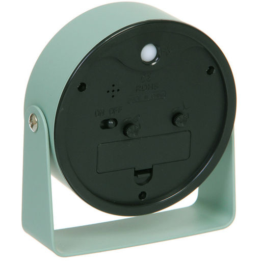 Будильник "GLORIA" 11*4см зеленый