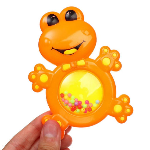 Погремушки «Лягушка и гусеничка - цепочка», от 3 мес., набор 2 шт., Крошка Я