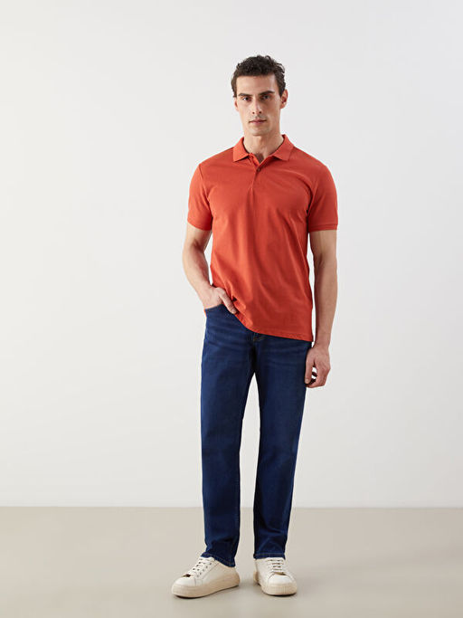 Polo Yaka K?sa Kollu Pike Erkek Ti??rt