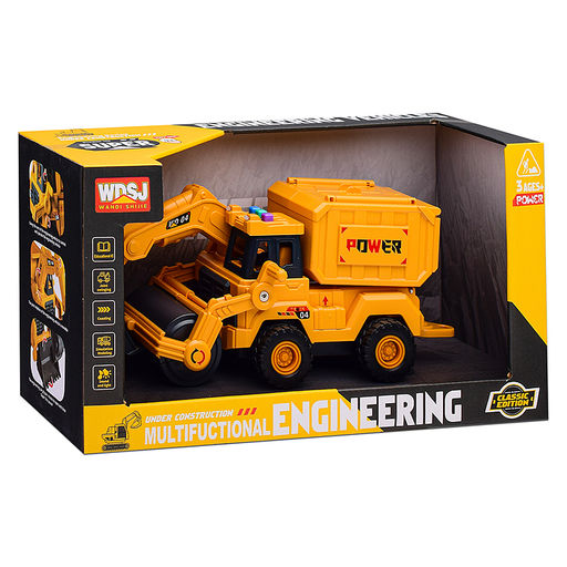 Экскаватор "Строитель" в коробке