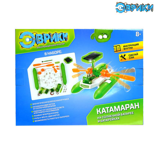 Электронный конструктор Катамаран, 2 источника энергии - Эврики фото 3