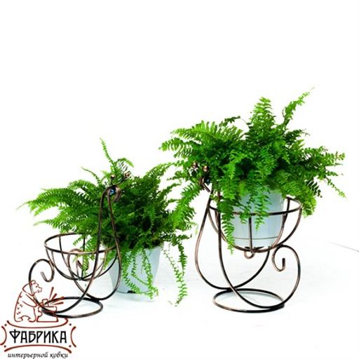 Цветочница Улитка 95-027-BG - Фабрика интерьерной ковки фото 4