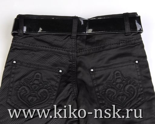 2832Y-5 Брюки школьные для девочки на флисе KANDY - Kiko фото 5
