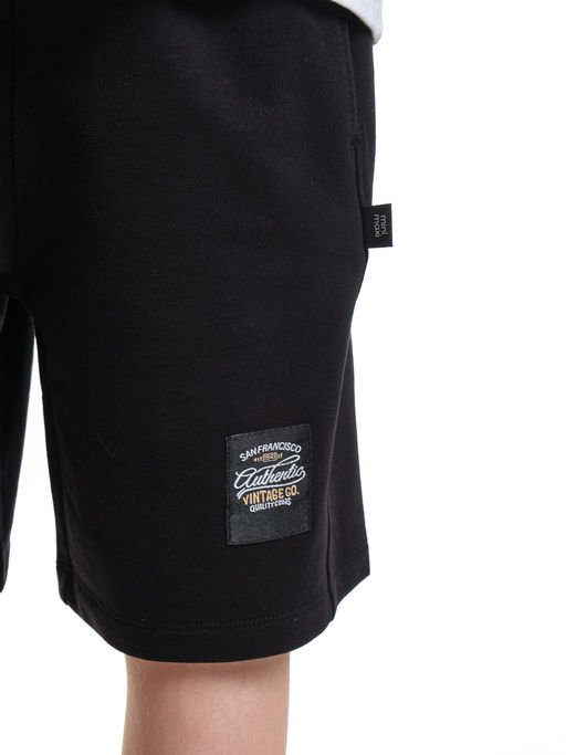 Шорты для мальчика в школу черные 22-7637 черный - Mini maxi фото 7