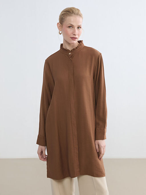 F?rf?rl? Hakim Yaka Kad?n G?mlek Tunik