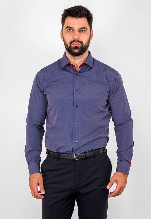 Сорочка мужская длинный рукав GREG 261/139/1033/Z/1p  фото 7