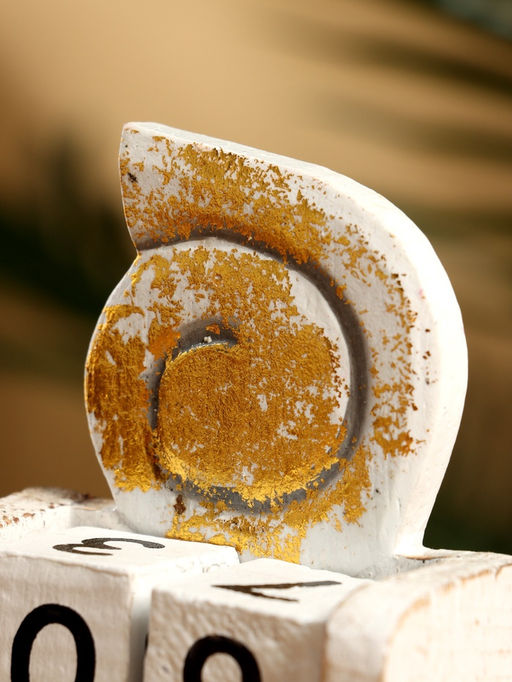 Календарь настольный Ракушка, 1075.4 см, дерево, белый - Simaland фото 5