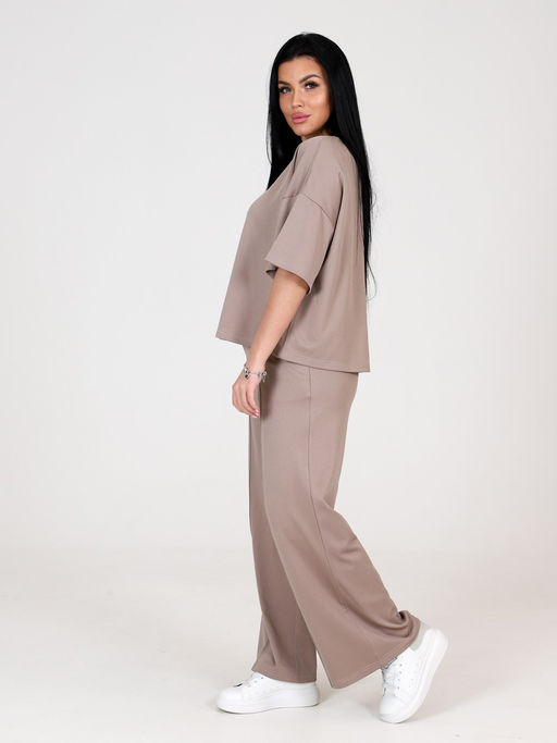 ЖК-1032 ЖЕНСКИЙ КОСТЮМ (Кофейный) - А-дина фото 3
