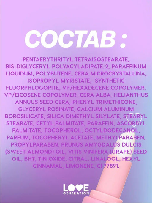 Love Generation Бальзам для губ Like a virgin тон 05 прозрачный с голубыми сияющими частицами  фото 7