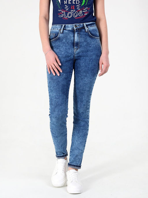 Женские джинсы _ 19733 - F5 фото 2