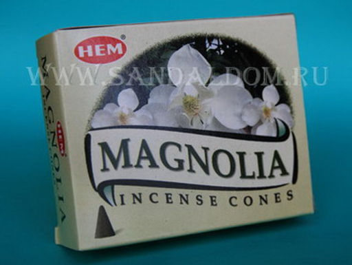 Благовония конусы HEM Magnolia Магнолия уп-12шт