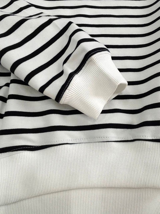 Свитшот в полоску для девочки 22-2018 полоска - Mini maxi фото 8