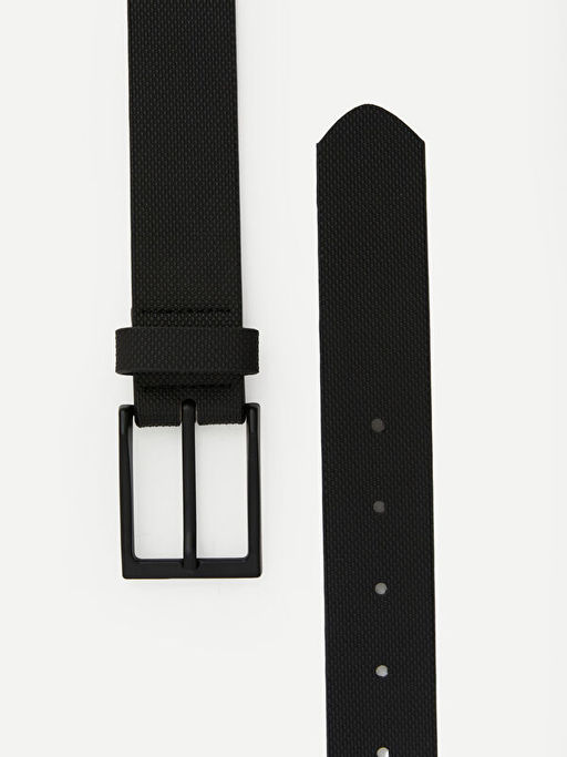 Deri G?r?n?ml? Erkek Kemer