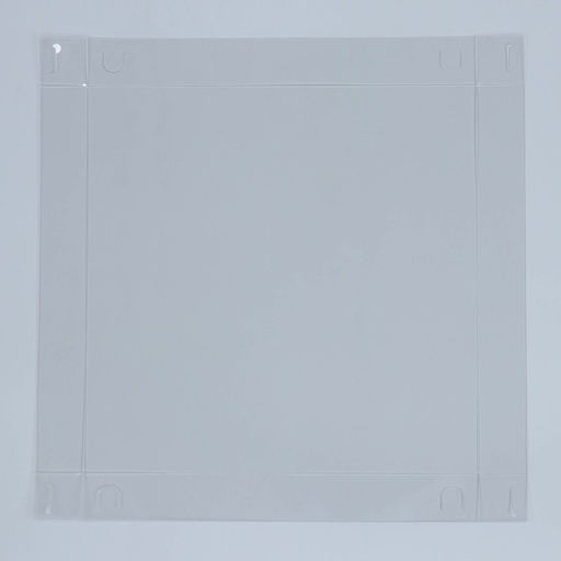 Цена за 5 шт. Коробка для печенья, кондитерская упаковка с пластиковой крышкой, Для тебя, 21?21?3 см