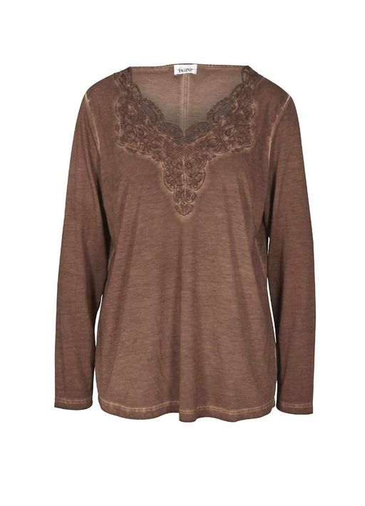 Блузка, нуга - Linea tesini фото 2