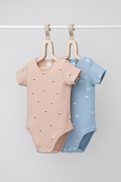 К 6239-2уп/белые кораблики,штиль полукомбинезон яс - Crockid фото 2