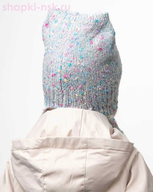 12612/2 MGU Ушанка для девочки флис (50-52)