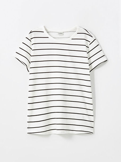 Bisiklet Yaka K?z ?ocuk Ti??rt