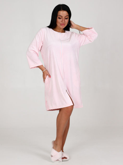 Светлана ХАЛАТ ЖЕНСКИЙ (Пудровый) - А-дина фото 3