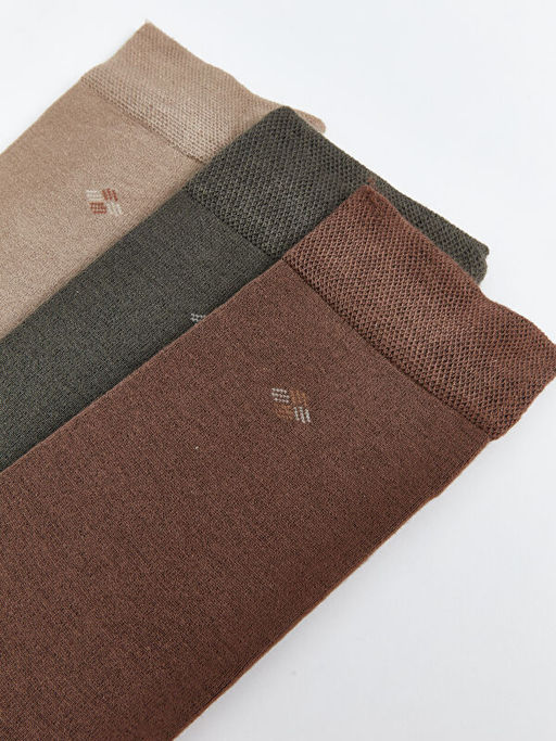 Desenli Erkek Soket ?orap 3l? - Waikiki фото 3