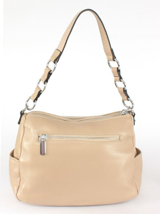 Сумка женская натуральная кожа GU 2033-7795, 2отд, плеч/ремень, бежевый SALE 254575 - Adelia фото 2