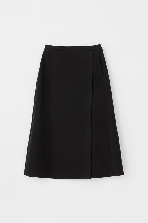 ЕВТ 7019/черный юбка жен