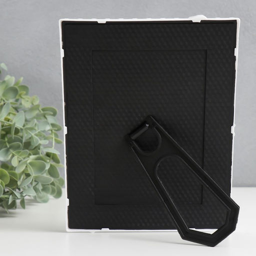 Цена за 2 шт.Фоторамка для фото 10?15 см Романтика, пластик, белая, 17?22 см