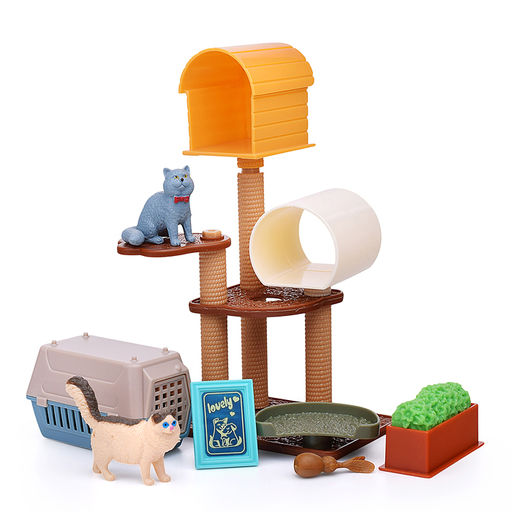 Игра питомец "Кошечка Бусинка" в коробке