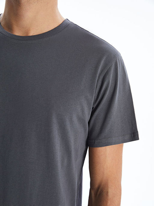 Bisiklet Yaka Penye Erkek Ti??rt