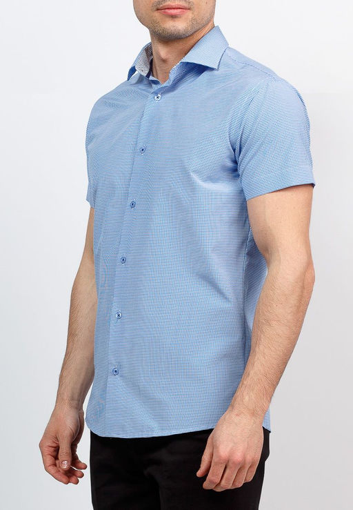 Сорочка мужская короткий рукав GREG 214/109/017/ZS/1  фото 9