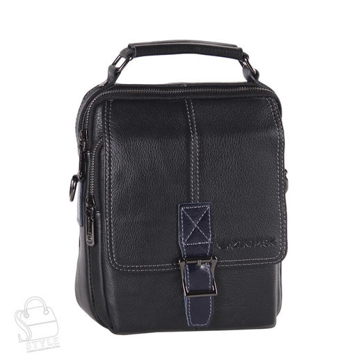 Сумка мужская кожаная 67712Z black Zinimxs в Новосибирске