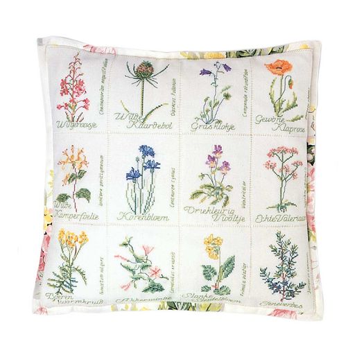 Набор для вышивания Thea Gouverneur 2074А Полевые цветы 41 х 41 см