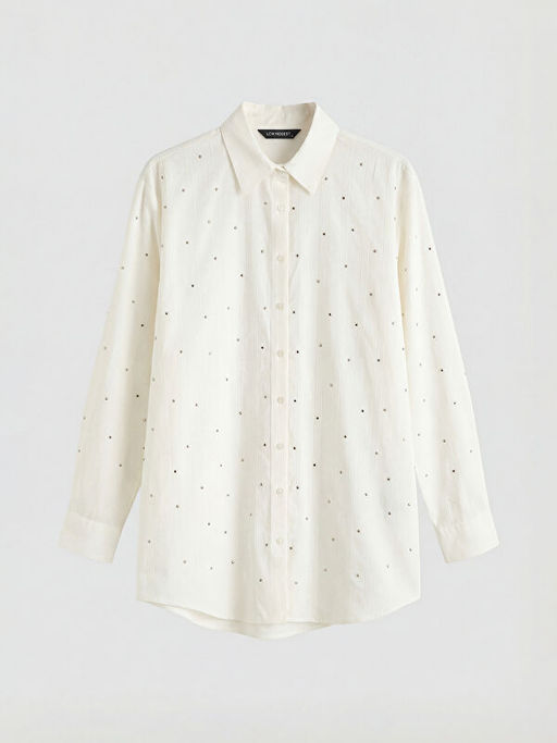 Ta?l? Oversize Kad?n G?mlek Tunik