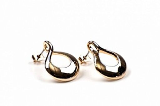 Серьги PR2807 серебро - Mini maxi фото 2