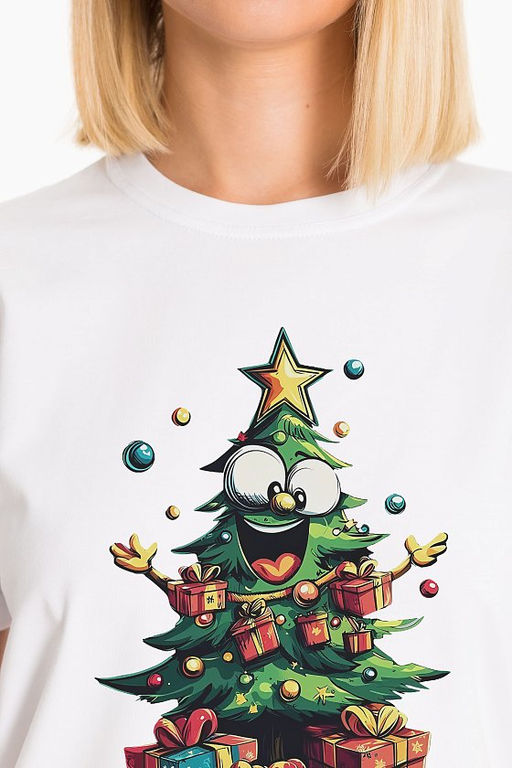 Футболка М325422Пб белый - Елена фото 2