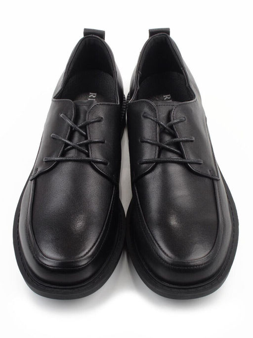 03-DCO83-1 BLACK Полуботинки женские (натуральная кожа)