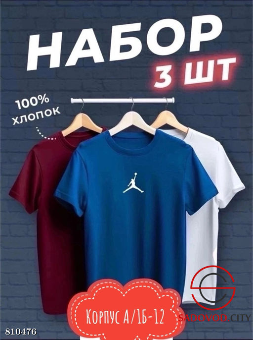 Футболка для мужчин, хлопок - Bruno фото 3