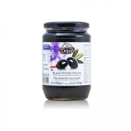 Маслины без косточки в рассоле Delphi, ст.б., 700г  фото 2