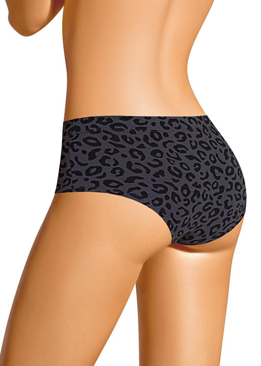 Трусы жен. Кашкорсе (ЧЗ) серый/т.серый SH1195 - Clever wear фото 2