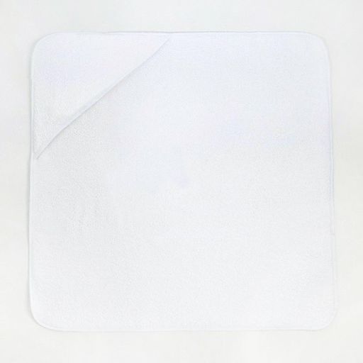 Полотенце уголок махровое Крошка Я 85х85 см, цвет белый, 100% хлопок, 320 г/м  фото 16