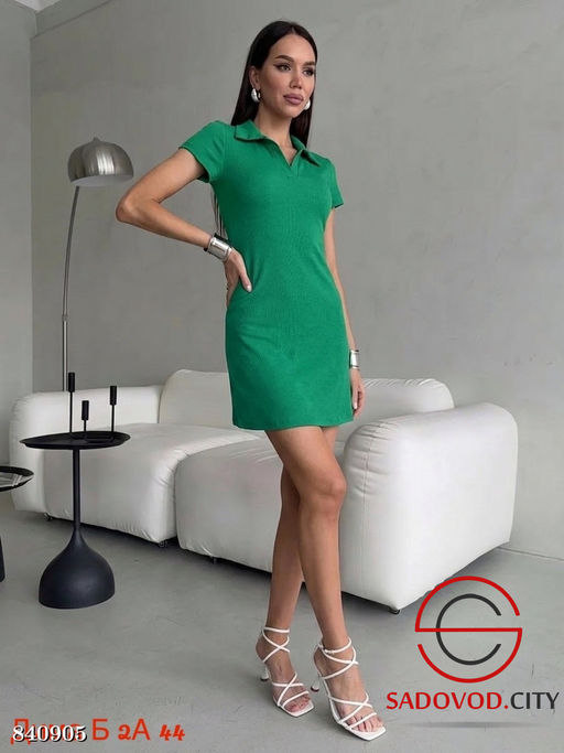 Платье женское с V-вырезом - Bruno фото 3