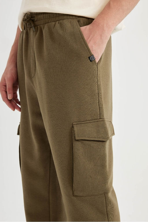 Спортивные штаны с эластичными штанинами и карманами-карго стандартного кроя - Defacto фото 4