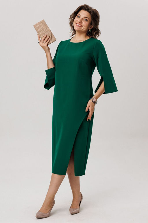 Платье ANELLI 1786 изумрудный ангел